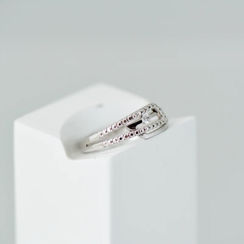 Weißgoldring