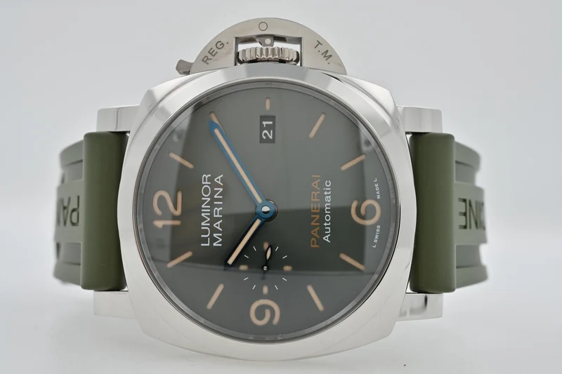 Panerai Luminor Marina PAM01116 PAM 1116 70 Years Limited Edition 950pt Platinum Green Dial
