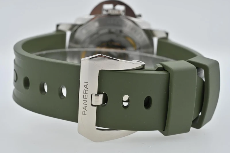 Panerai Luminor Marina PAM01116 PAM 1116 70 Years Limited Edition 950pt Platinum Green Dial