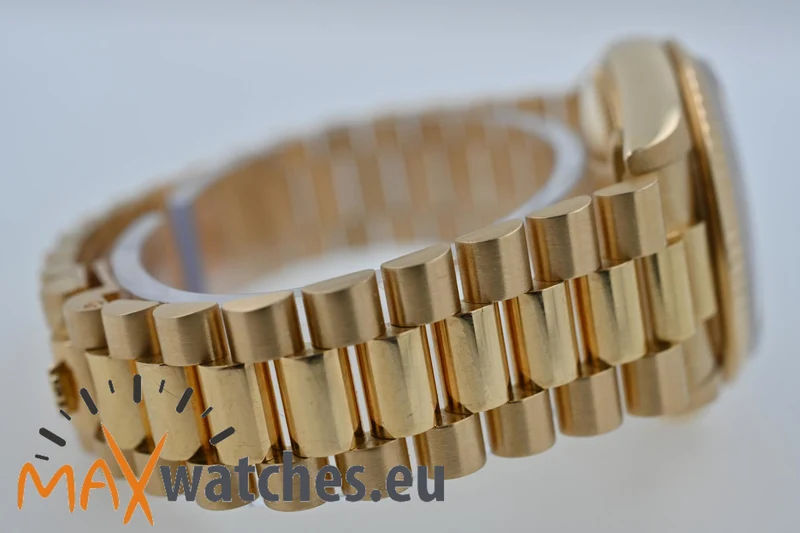 Rolex Datejust Medium 18k Gelb Yellow Gold 68278 Diamond Dial Jubilee
