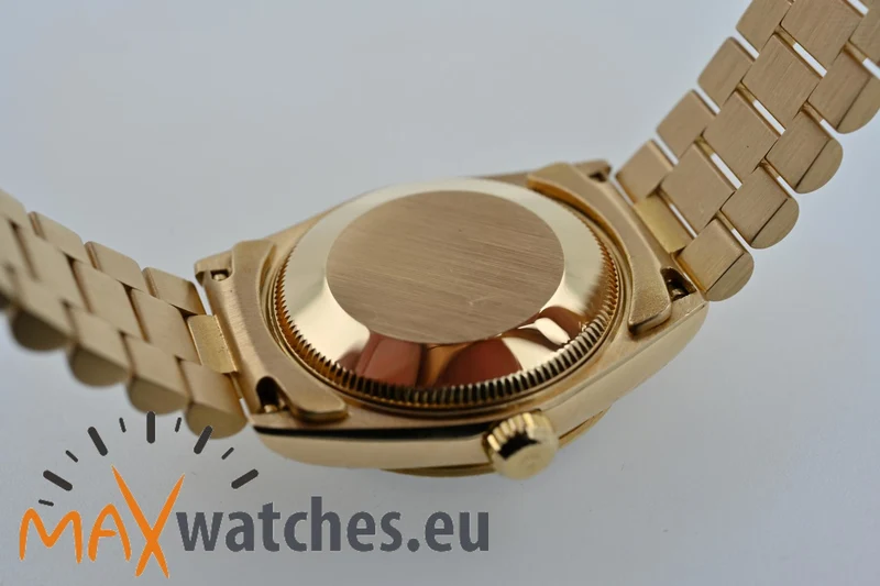 Rolex Datejust Medium 18k Gelb Yellow Gold 68278 Diamond Dial Jubilee