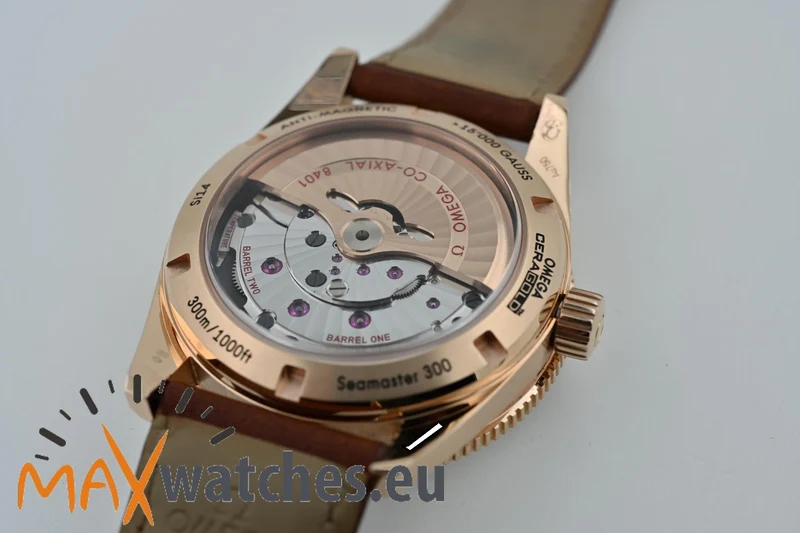 Omega Seamaster 300 18k Roségold Rose Gold 23362412101002 41mm