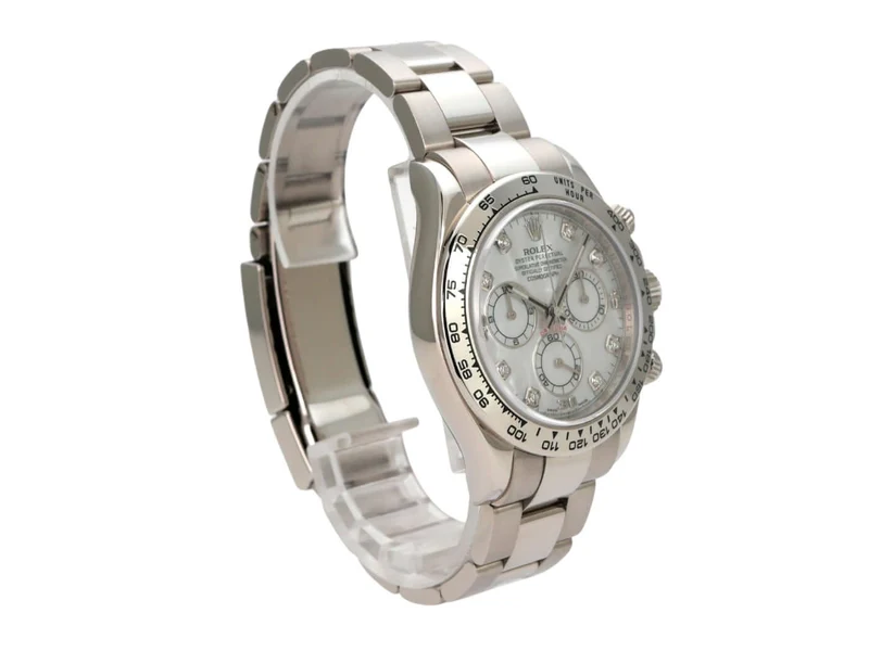 Rolex Cosmograph Daytona 116509 Weißgold Perlmutt Diamant