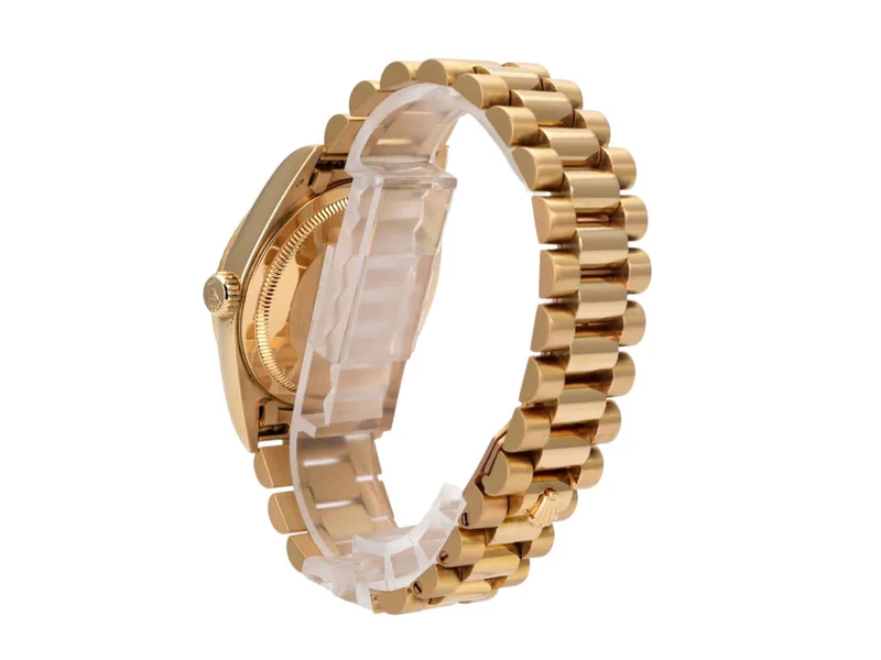 Rolex Day-Date 36 Gelbgold 18238 Champagner Diamant