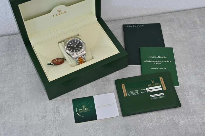 Rolex Datejust II 116334 LC100 - Rolex Service 02/2026