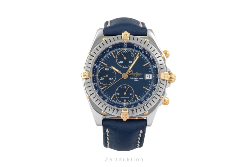 Breitling Chronomat chronograph steel / gold automatic men's watch B13047 [2605829]