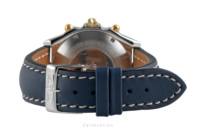 Breitling Chronomat chronograph steel / gold automatic men's watch B13047 [2605829]