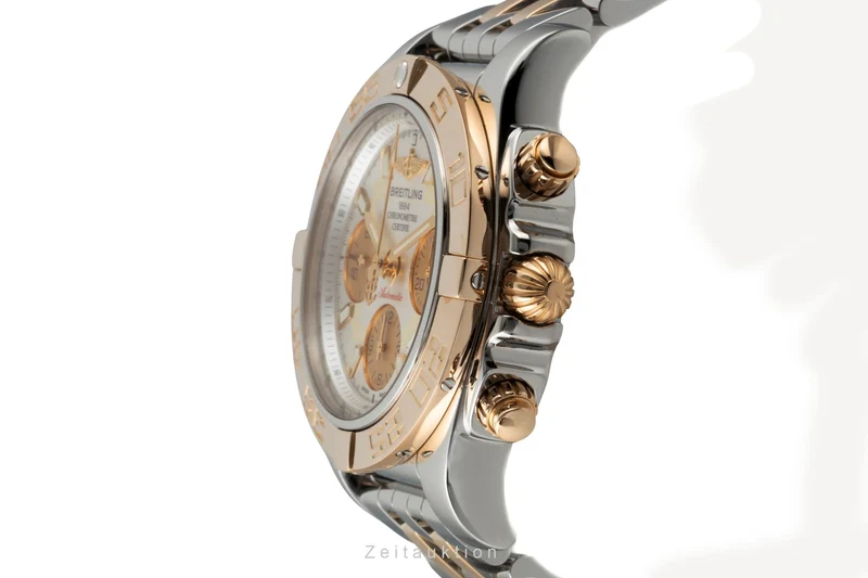 Breitling Chronomat chronograph steel / gold automatic men's watch CB0140 [2605950]