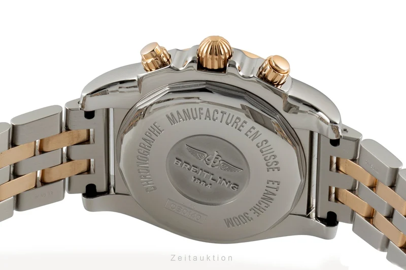 Breitling Chronomat chronograph steel / gold automatic men's watch CB0140 [2605950]
