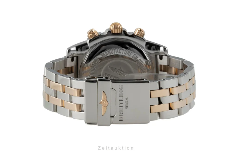Breitling Chronomat chronograph steel / gold automatic men's watch CB0140 [2605950]
