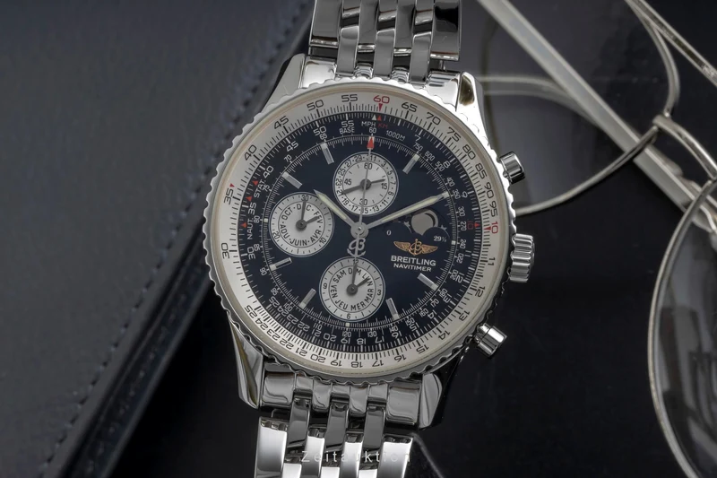Breitling Navitimer chronograph steel automatic men's watch A19340-015 [2605877]