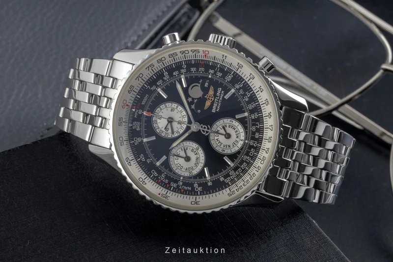Breitling Navitimer chronograph steel automatic men's watch A19340-015 [2605877]
