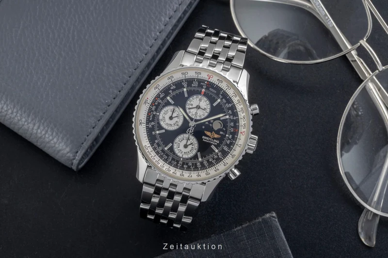Breitling Navitimer chronograph steel automatic men's watch A19340-015 [2605877]