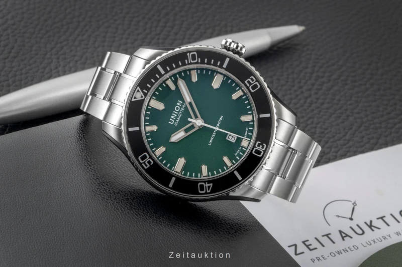 Union Glashütte Belisar Steel / rubber automatic men's watch D009.907.11.091.09 Limited [2605737]