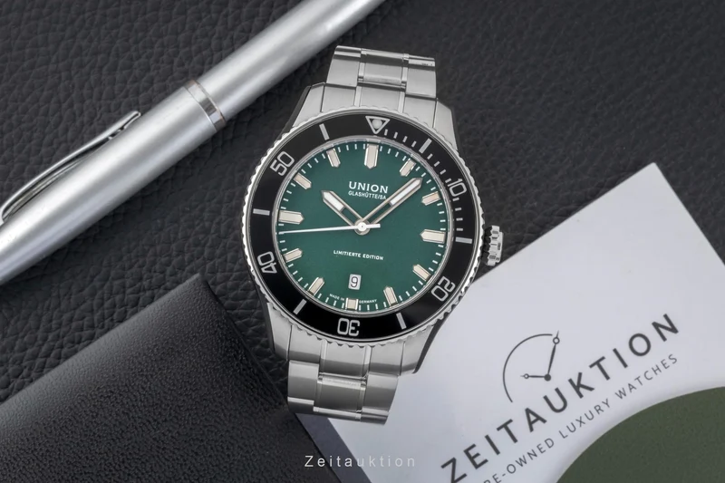 Union Glashütte Belisar Steel / rubber automatic men's watch D009.907.11.091.09 Limited [2605737]