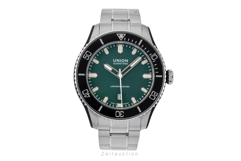 Union Glashütte Belisar Steel / rubber automatic men's watch D009.907.11.091.09 Limited [2605737]