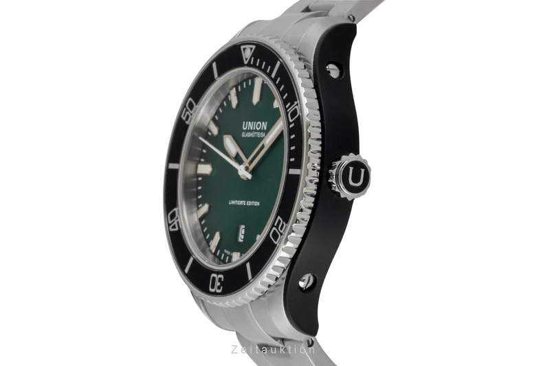 Union Glashütte Belisar Steel / rubber automatic men's watch D009.907.11.091.09 Limited [2605737]