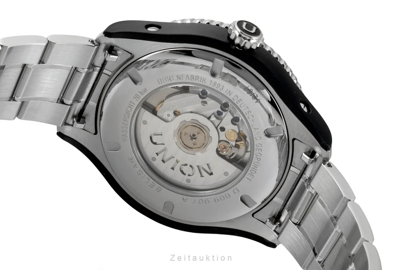 Union Glashütte Belisar Steel / rubber automatic men's watch D009.907.11.091.09 Limited [2605737]