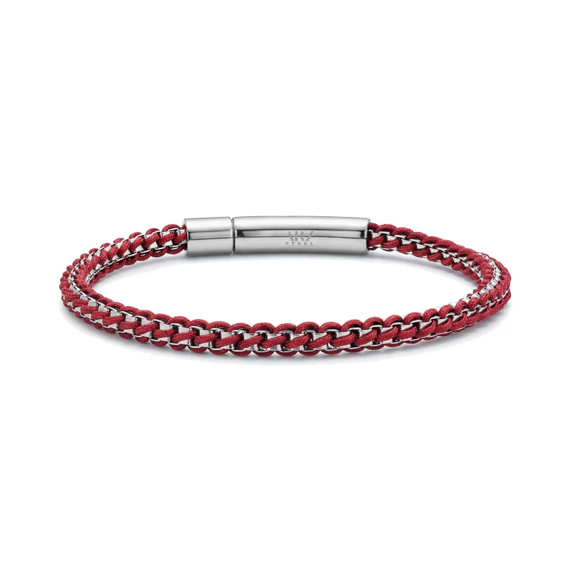 Seilbox Link-Stahlarmband
