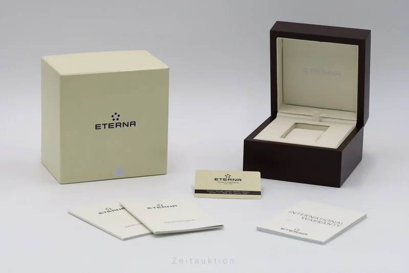 Eterna Kontiki chronograph steel automatic men's watch 1240.41 [2605644]