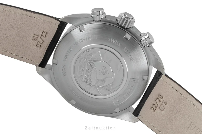 Eterna Kontiki chronograph steel automatic men's watch 1240.41 [2605644]