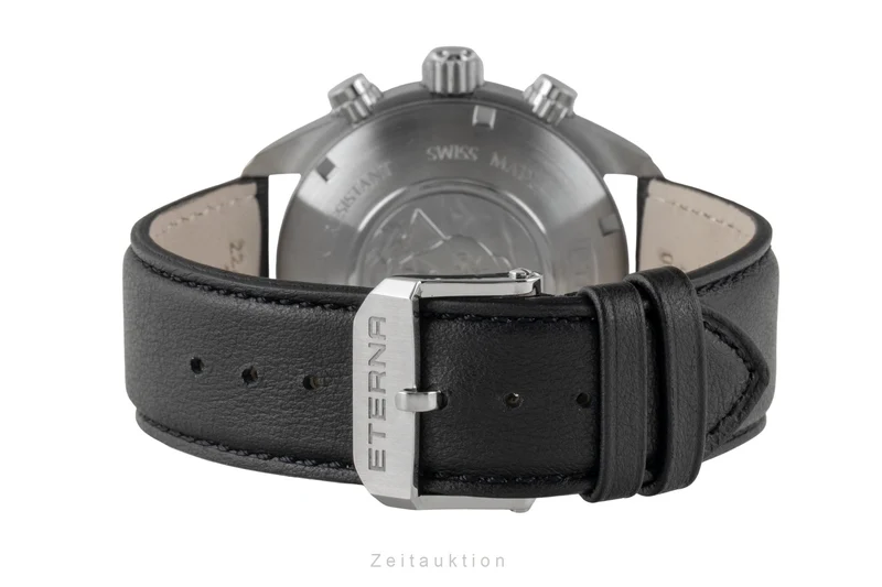 Eterna Kontiki chronograph steel automatic men's watch 1240.41 [2605644]