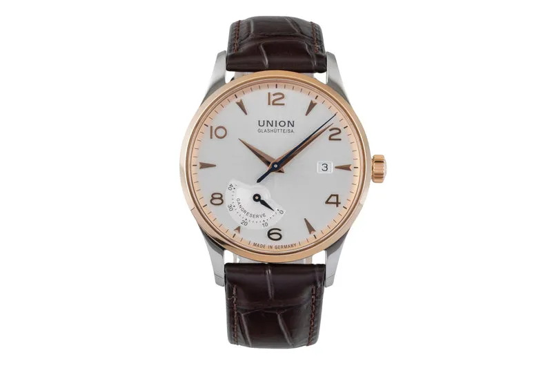 Union Glashütte Noramis steel / gold automatic men's watch D900.424.46.037.01 [2605870]