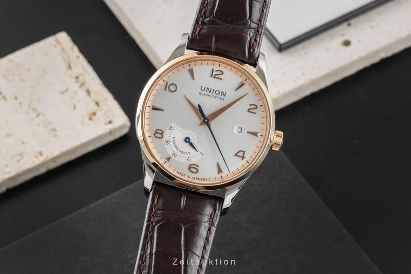 Union Glashütte Noramis steel / gold automatic men's watch D900.424.46.037.01 [2605870]