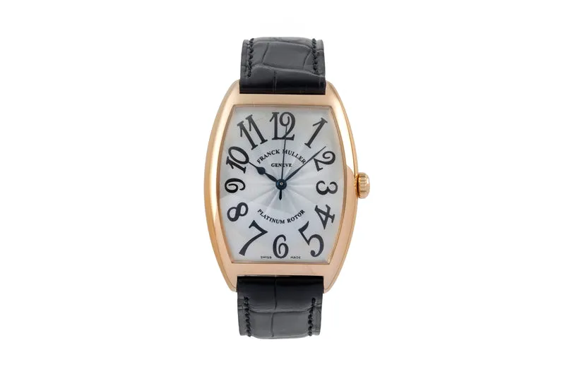 Franck Muller Curvex 18 ct gold automatic men's watch 2852 SC [2604581]