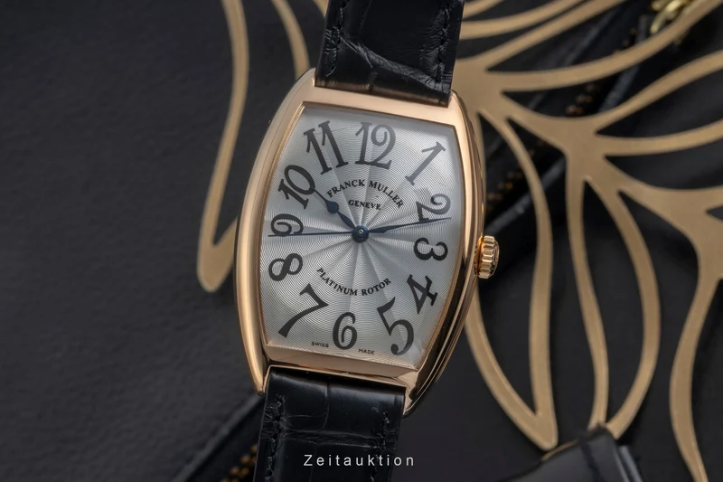 Franck Muller Curvex 18 ct gold automatic men's watch 2852 SC [2604581]