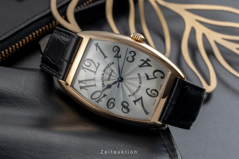 Franck Muller Curvex 18 ct gold automatic men's watch 2852 SC [2604581]