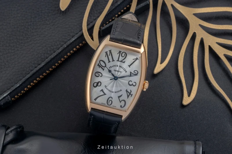 Franck Muller Curvex 18 ct gold automatic men's watch 2852 SC [2604581]