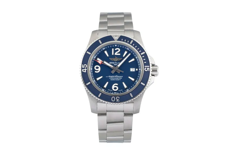 Breitling Superocean steel automatic men's watch A17367D81C1A1 LP: 4550EUR [2605698]