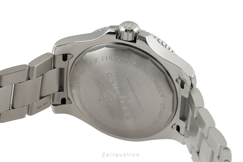 Breitling Superocean steel automatic men's watch A17367D81C1A1 LP: 4550EUR [2605698]
