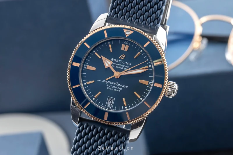 Breitling Superocean steel / gold automatic men's watch UB2010161C1S1 LP: 7200EUR [2605664]