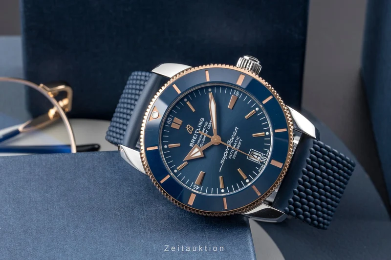 Breitling Superocean steel / gold automatic men's watch UB2010161C1S1 LP: 7200EUR [2605664]