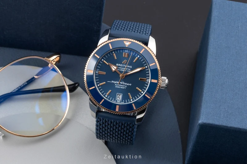 Breitling Superocean steel / gold automatic men's watch UB2010161C1S1 LP: 7200EUR [2605664]