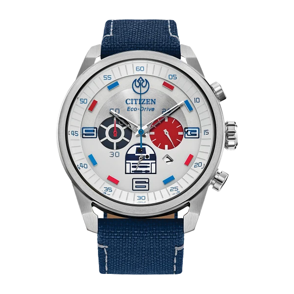 Citizen Star Wars R2-D2 Eco-Drive Chronograph Watch – CA4219-03W