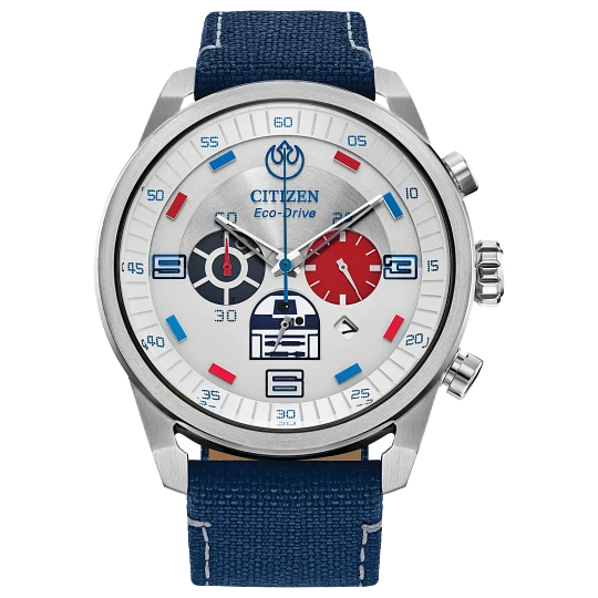 Citizen Star Wars R2-D2 Eco-Drive Chronograph Watch – CA4219-03W
