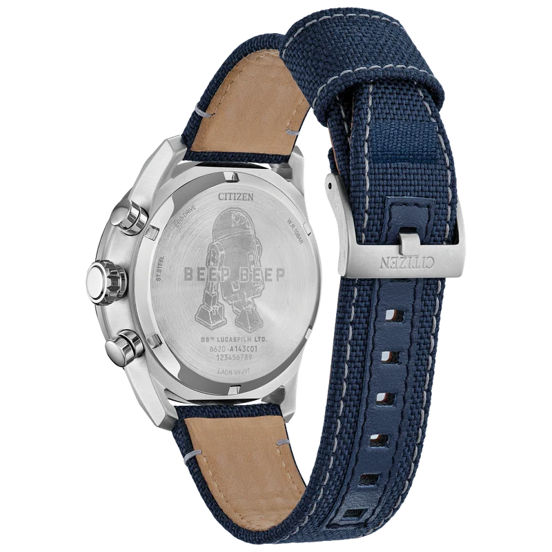 Citizen Star Wars R2-D2 Eco-Drive Chronograph Watch – CA4219-03W