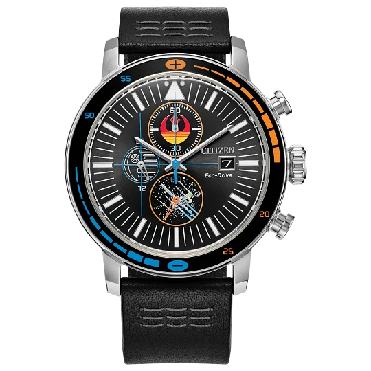 Star Wars Rebel Starfighter Citizen Eco-Drive Watch Box Set CA0870-43W
