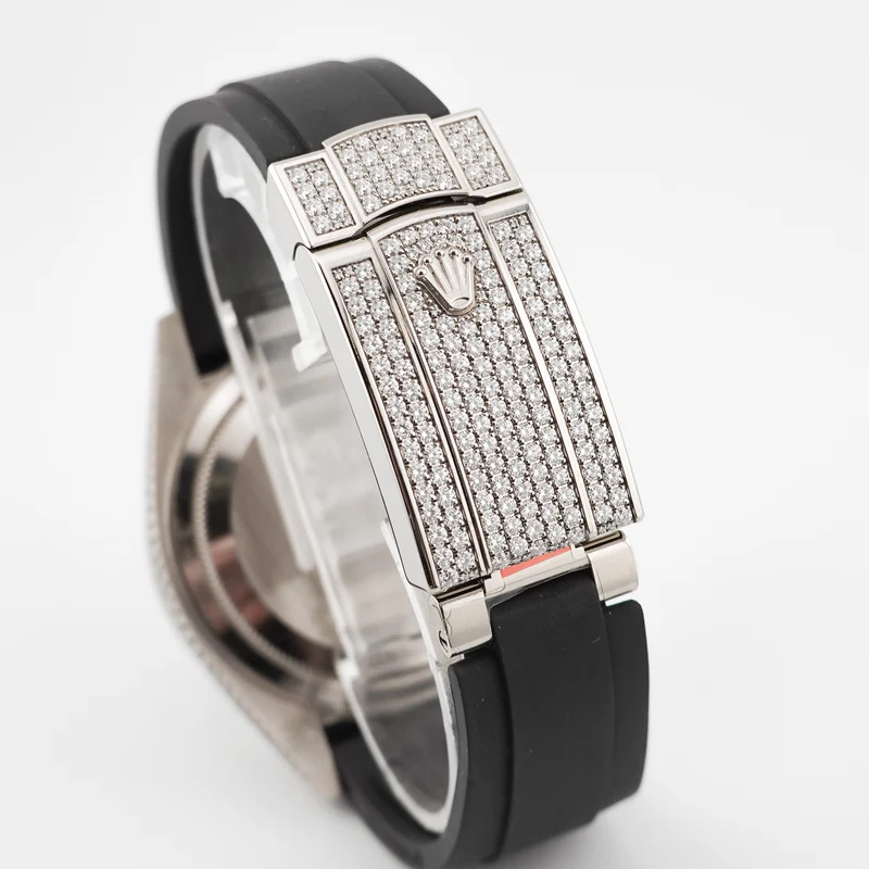 Rolex Sky-Dweller Meteorite Weißgold 336259TBR "Factory Iced Out" - 2024