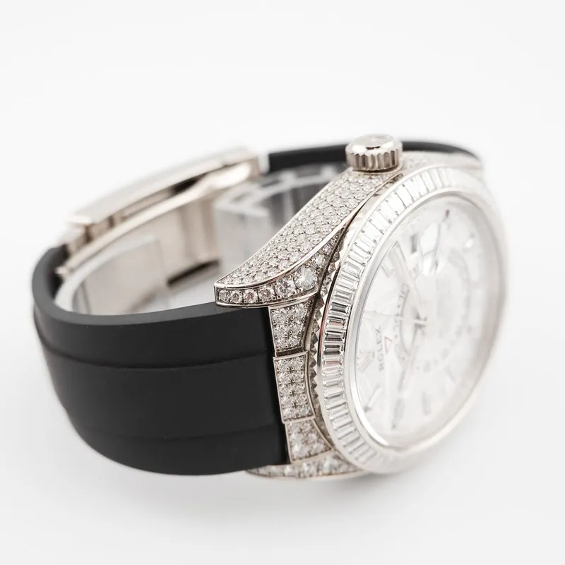 Rolex Sky-Dweller Meteorite Weißgold 336259TBR "Factory Iced Out" - 2024