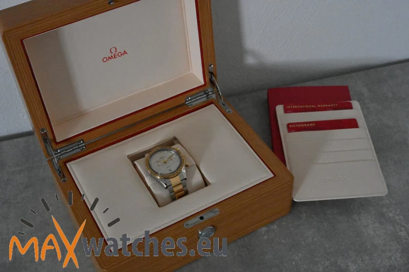 Omega Speedmaster '57 1957 Co-Axial Chronograph 33120425102001 Steel Gold 18k