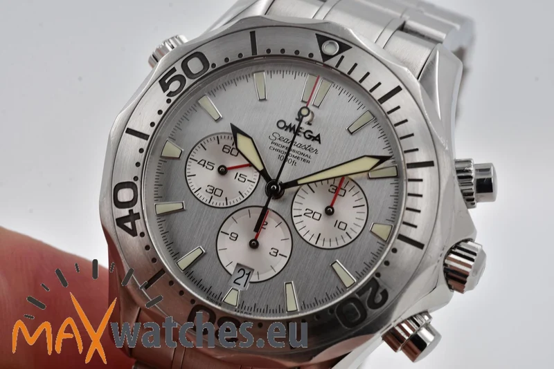 Omega Seamaster Chronograph US Special Edition Silver Dial 2589.30
