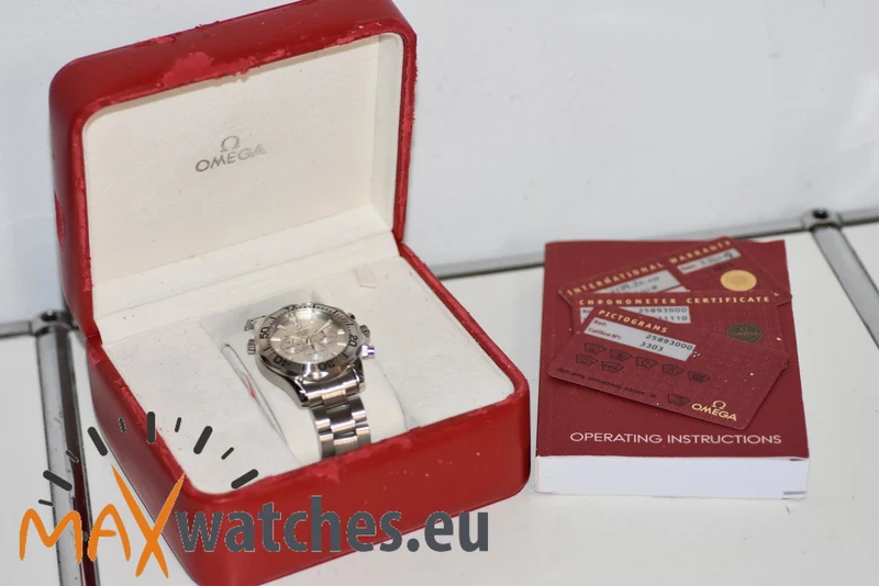 Omega Seamaster Chronograph US Special Edition Silver Dial 2589.30