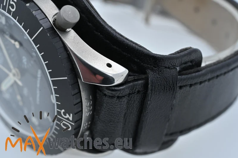 Heuer Bund Bundeswehr Chronograph 1551SGSZ Sternzeit reguliert Versorgungsnummer NOS Set