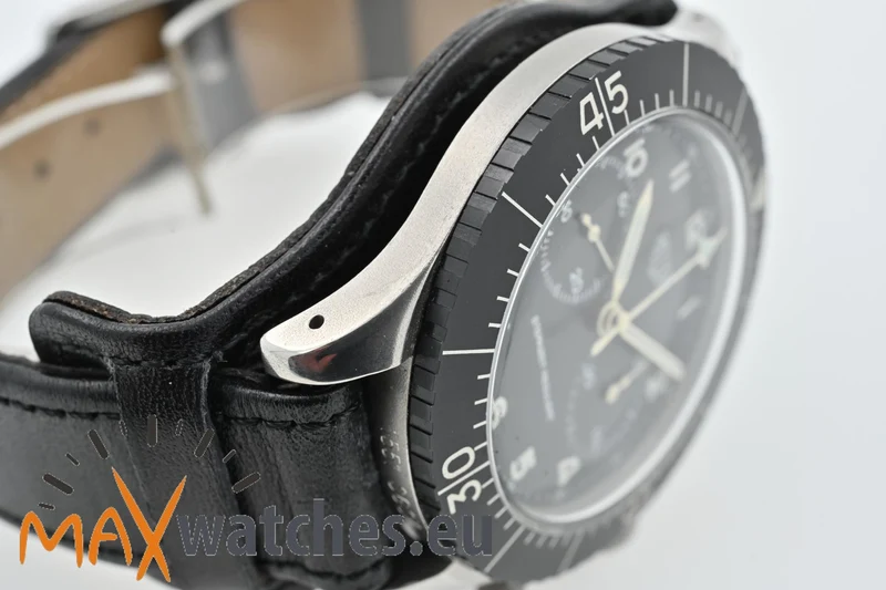 Heuer Bund Bundeswehr Chronograph 1551SGSZ Sternzeit reguliert Versorgungsnummer NOS Set
