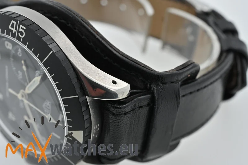Heuer Bund Bundeswehr Chronograph 1551SGSZ Sternzeit reguliert Versorgungsnummer NOS Set