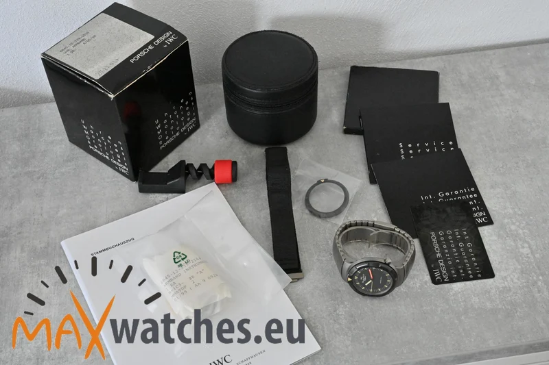IWC Porsche Design Ocean 2000 BUND IW3529 Stammbuchauszug, Box, Papiere - SET
